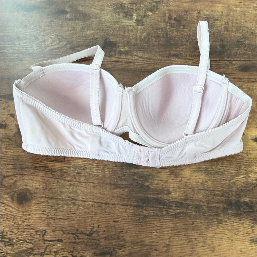 Secret Possessions Pale Pink Lace Push-Up Bra - Picture 4 of 9